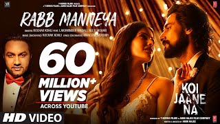 Poster रब्ब मन्नेया rabb manneya hindi lyrics – koi jaane na