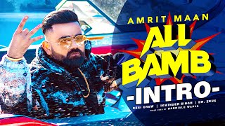 Poster all bamb (intro) lyrics – amrit maan