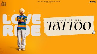 Poster  Tattoo Lyrics – Amar Sehmbi 
