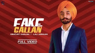 Poster fake gallan lyrics – kiratjot kahlon