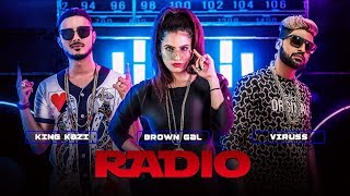 Poster radio lyrics – brown gal, king kazi