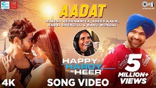 Poster आदत aadat – happy hardy and heer