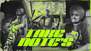 Poster  Take Notes Lyrics – Sidhu Moose Wala 