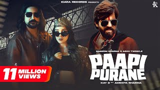 Poster  Paapi Purane Lyrics – Masoom Sharma 