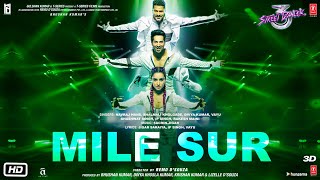 Poster mile sur lyrics – street dancer 3d