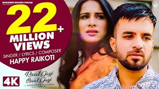 Poster raat gayi baat gayi lyrics – happy raikoti | afsana khan