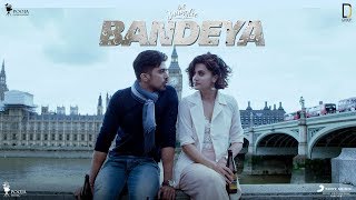 Poster bandeya lyrics – dil juunglee | taapsee pannu