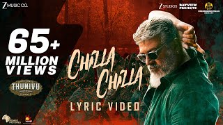 Poster Chilla Chilla Lyrics – Thunivu | Anirudh Ravichander