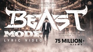 Poster Beast Mode Lyrics – Beast | Anirudh Ravichander
