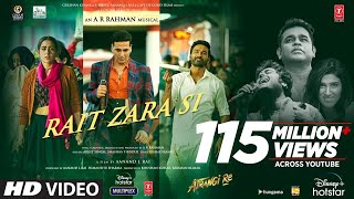 Poster rait zara si lyrics – atrangi re | arijit singh