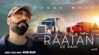 Poster raatan de rahi lyrics – babbu maan