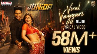 Poster  Viral Vayyari Lyrics – Junior (Telugu) | Haripriya 