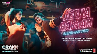 Poster Jeena Haram Lyrics – Crakk | Vishal Mishra