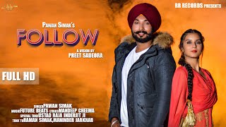 Poster follow lyrics – pawan simak