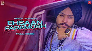 Poster  Ehsaan Faramosh Lyrics – Himmat Sandhu 