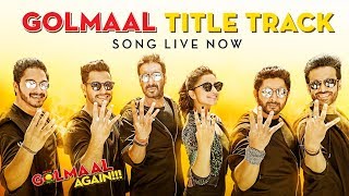 Poster golmaal title track lyrics | ajay devgn, parineeti |