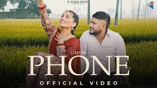 Poster  Phone Lyrics – G Khan 
