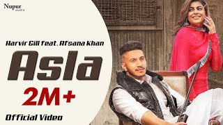 Poster asla lyrics – harvir gill | afsana khan
