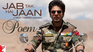 Poster jab tak hai jaan poem