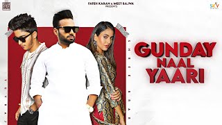 Poster gunday naal yaari lyrics – yuvraj x simar kaur