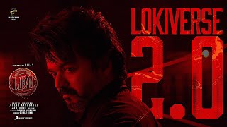 Poster Lokiverse 2.0 Lyrics – LEO | Thalapathy Vijay