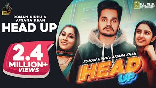 Poster head up lyrics – roman sidhu x afsana khan