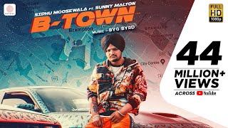 Poster b town lyrics – sidhu moose wala | brampton