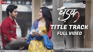 Poster dhadak title song