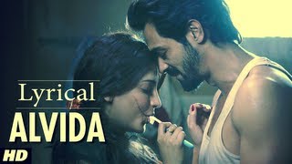 Poster अलविदा alvida lyrics in hindi | d-day