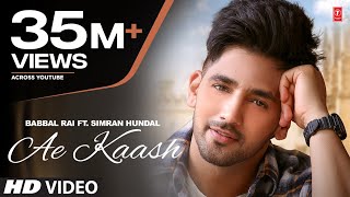 Poster ae kaash lyrics – babbal rai