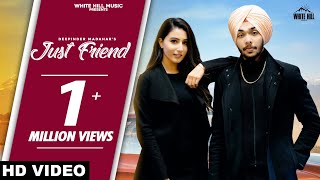 Poster just friend lyrics – deepinder madahar