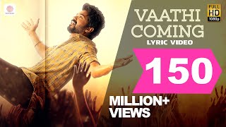 Poster vaathi coming lyrics – master | thalapathy vijay