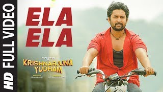 Poster ela ela lyrics | yazin nazir | nani, anupama
