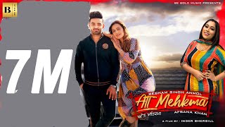 Poster att mehkma lyrics – resham singh anmol | afsana khan